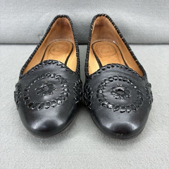Jack Rodgers Waverly Black Shoes Women’s Size 6.5 - Picture 2 of 11